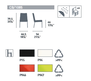 Стул hero cb 1085